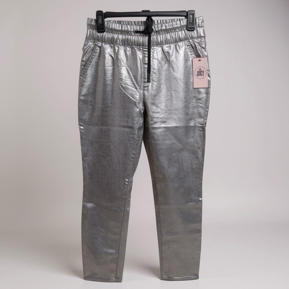 Juicy Couture Silver Straight Leg Pants
